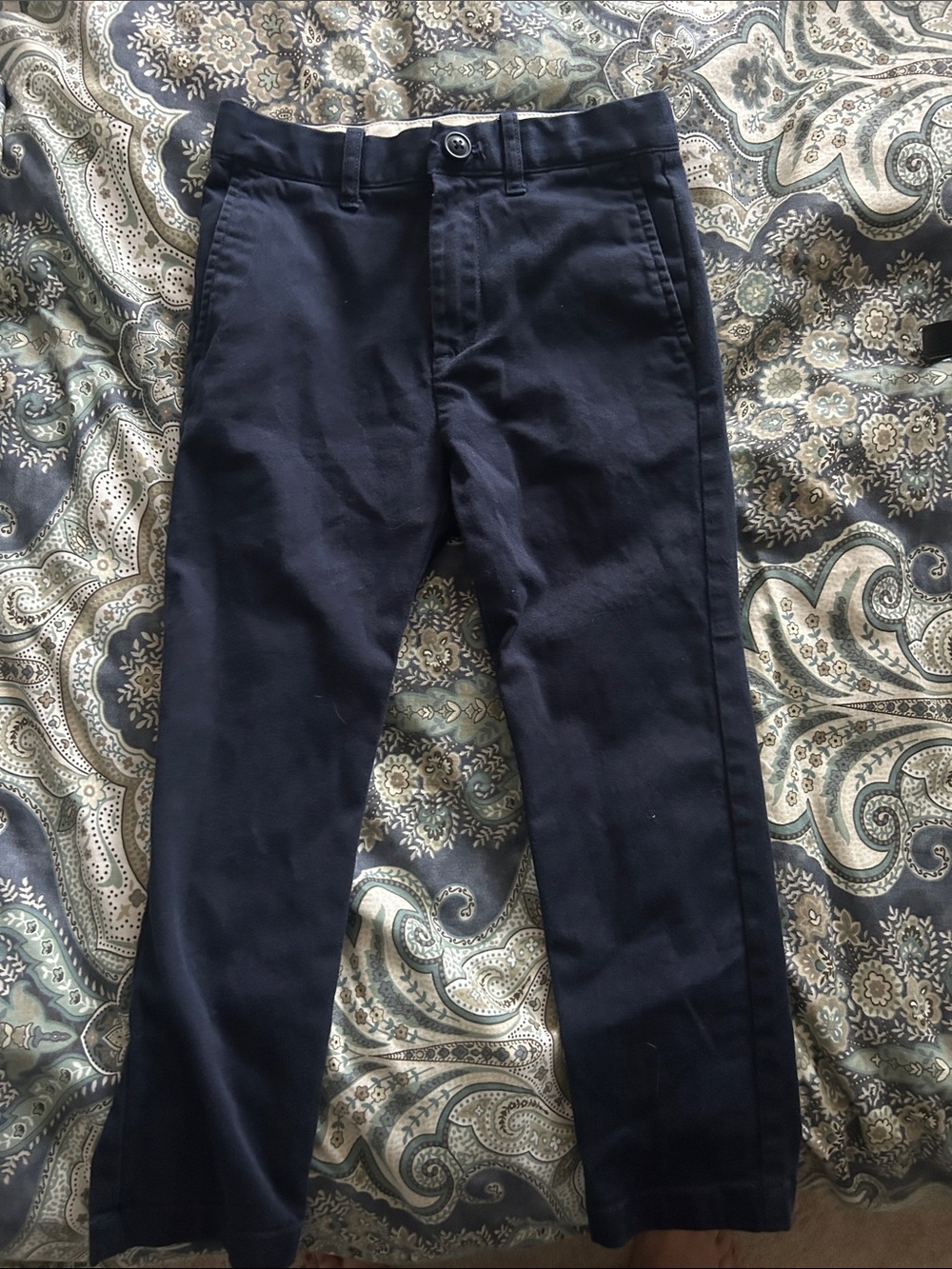 Crewcuts Skinny Navy Chino Pants